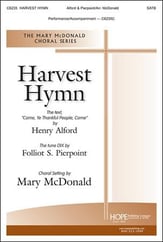 Harvest Hymn SATB choral sheet music cover